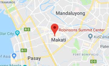 Map of Philippines Makati City office