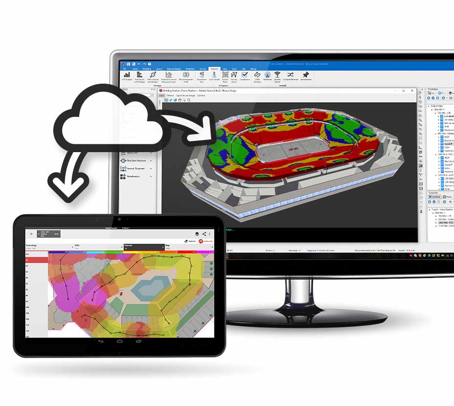 Plan, design and manage all your indoor wireless network technologies with one software.