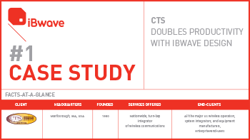 Case Study - CTS Doubles Productivity with iBwave Design