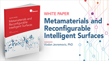 White Paper - Metamaterials and Reconfigurable Intelligent Surfaces