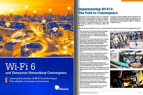 Download eBook on Wi-Fi 6 and Enterprise Networking Convergence