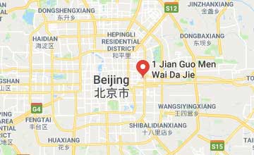 Map of China Beijing office