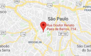 Map of Brazil Sao Paulo office