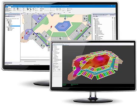 iBwave Private Networks (Wi-Fi): Concevez des réseaux détaillés en 3D avancé avec prédiction