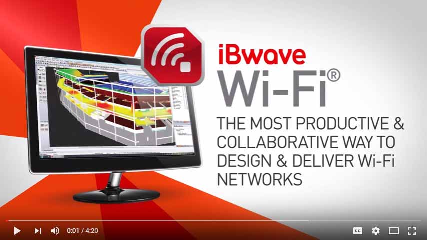 iBwave Wi-Fi®: The most productive & collaborative way to design Wi-Fi networks