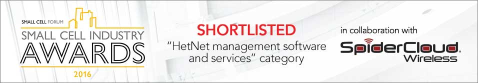 Small Cell Industry Awards 2016 Shortlisted banner